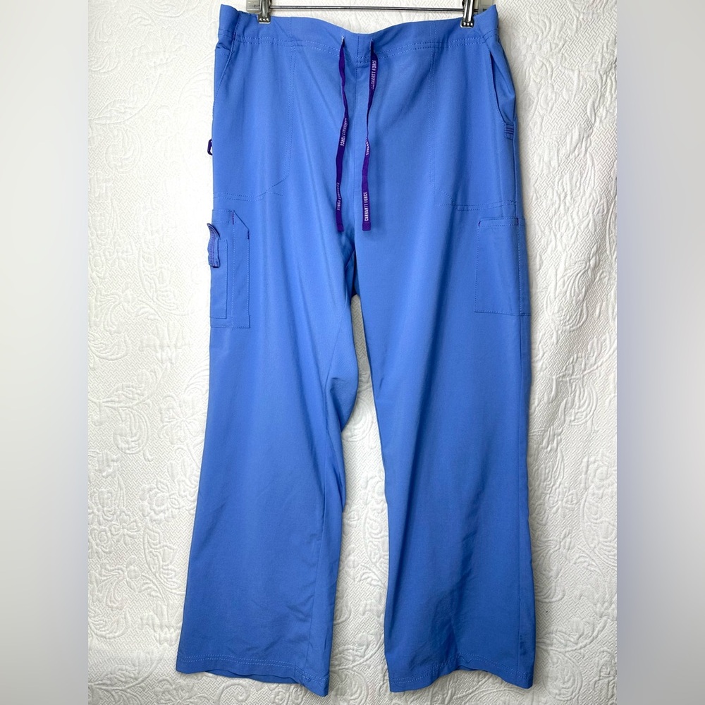 Carhartt XLP Force 52110 12-Pocket Cross Flex Women’s Uniform Scrub Pants - Picture 3 of 14